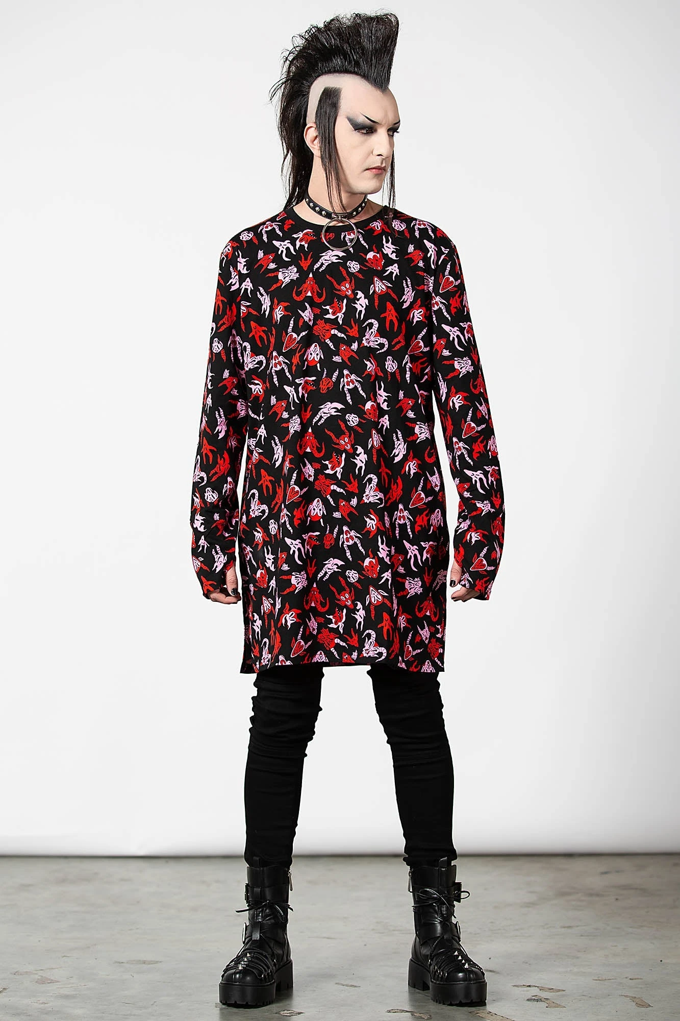 Demoniac Long Sleeve Top 6 Demoniac Long Sleeve Top - Image 4