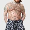 Denarian's Coin Swim Shorts [PLUS] -Killstar Store DENARIANS COIN SWIM SHORTS PLUS M B