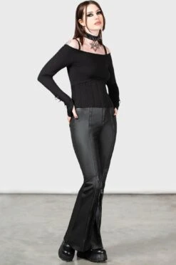 Desolate Cold Shoulder Top 8 Desolate Cold Shoulder Top -Killstar Store DESOLATE COLD SHOULDER TOP W D
