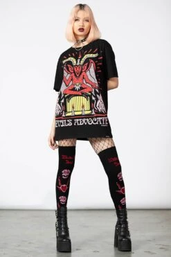 Devils Advocate T-Shirt -Killstar Store DEVILS ADVOCATE TSHIRT W C