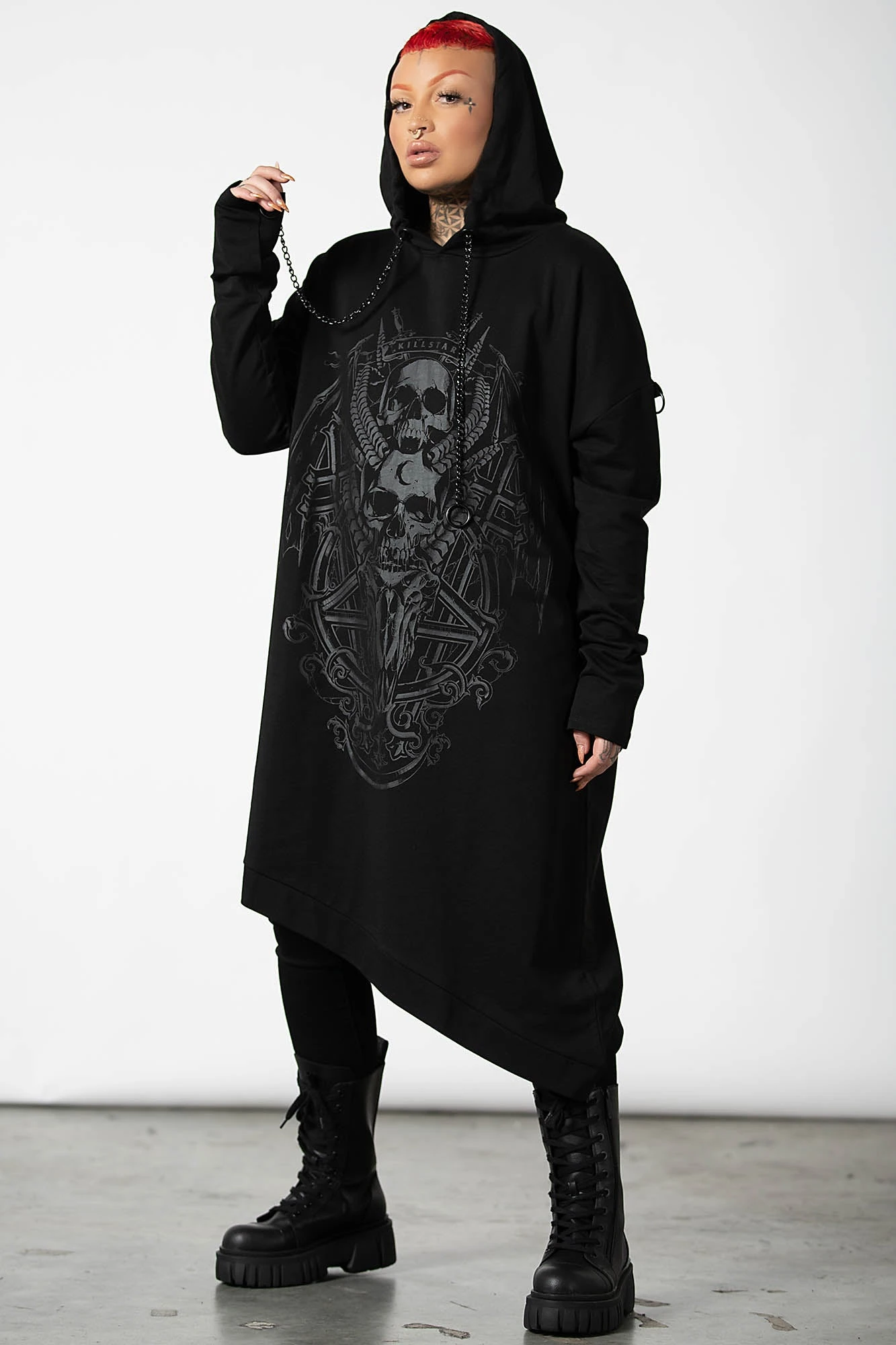 Dispare Asymmetrical Hoodie 7 Dispare Asymmetrical Hoodie - Image 5