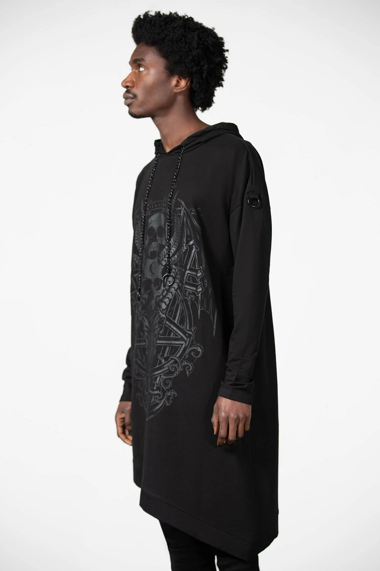 Dispare Asymmetrical Hoodie 6 Dispare Asymmetrical Hoodie - Image 4