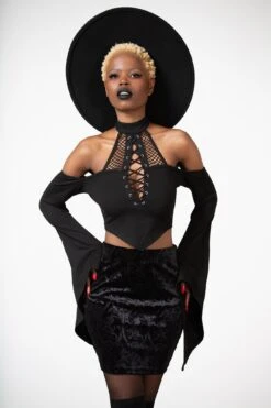 Doom Duchess Skirt [B] -Killstar Store DOOM DUTCHES SKIRT W E