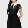 Dreadful Babydoll Dress -Killstar Store DREADFUL BABYDOLL DRESS W B