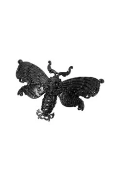 Death Moth Barrette [B] -Killstar Store DeathMothBarrette B