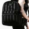 Earn Your Stripes Backpack 1 Earn Your Stripes Backpack -Killstar Store EARN YOUR STRIPES BACKPACK W B