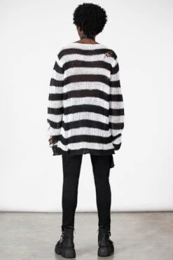 Emo Knit Sweater -Killstar Store EMO KNIT SWEATER M D