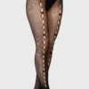 Empty Promise Tights -Killstar Store EMPTY PROMISE TIGHTS W B