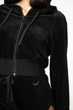 Eternal Rest Zip Hoodie -Killstar Store ETERNAL REST ZIP HOODIE W D