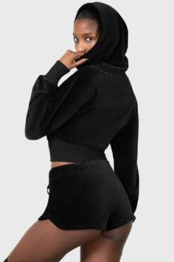 Eternal Rest Zip Hoodie -Killstar Store ETERNAL REST ZIP HOODIE W E