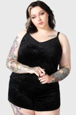 Eternal Sleeper Vest [PLUS] -Killstar Store ETERNAL SLEEPER VEST PLUS W D