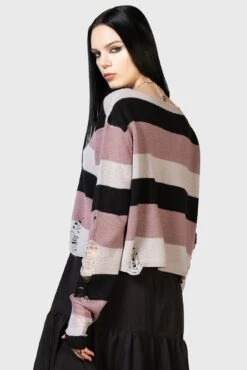 Evenfall Knit Sweater -Killstar Store EVENFALL KNIT SWEATER W F