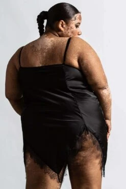 Fatal Farewell Slip Dress [B] [PLUS] -Killstar Store FATAL FAREWELL NIGHTDRESS PLUS D