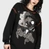 Fatality Sweater -Killstar Store FATALITY SWEATER W B
