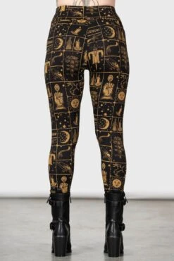 Folk Horror Leggings 9 Folk Horror Leggings -Killstar Store FOLK HORROR LEGGINGS W E