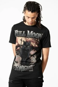 Full Moon T-Shirt -Killstar Store FULL MOON TSHIRT M C