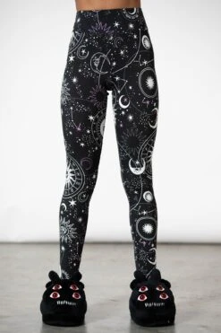 Galaxy Lounge Leggings -Killstar Store GALAXY LOUNGE LEGGINGS W D