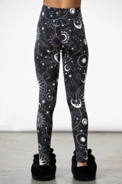 Galaxy Lounge Leggings -Killstar Store GALAXY LOUNGE LEGGINGS W E