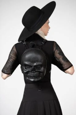 Grave Digger Mini Backpack -Killstar Store GRAVE DIGGER MINI BACKPACK W 4