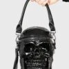 Grave Digger Skull Handbag [B] -Killstar Store GRAVE DIGGER SKULL HANDBAG W