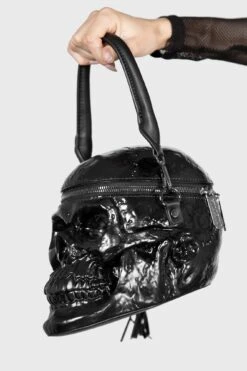 Grave Digger Skull Handbag [B] -Killstar Store GRAVE DIGGER SKULL HANDBAG W D