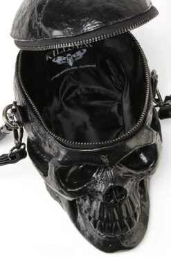 Grave Digger Skull Handbag [B] -Killstar Store GRAVEDIGGER BAG F