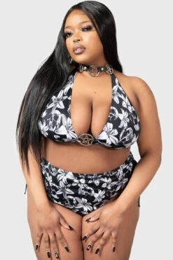 Harlette's Revenge Bikini [PLUS] -Killstar Store HARLETTES REVENGE BIKINI PLUS W D