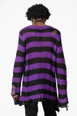 Hazed Out Knit Sweater -Killstar Store HAZED OUT KNIT SWEATER M D