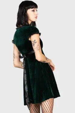 Heather Babydoll Dress [EMERALD] -Killstar Store HEATHER BABYDOLL DRESS EMERALD W F