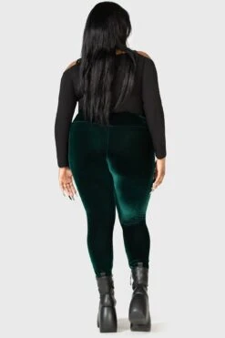 Hematite Leggings [EMERALD] [PLUS] -Killstar Store HEMATITE LEGGINGS GREEN PLUS W D 3ae52f73 d5e0 4719 9d0f c389e216dded