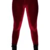 Hematite Leggings [RUBY] -Killstar Store HEMATITE VELVET LEGGINGS RUBY B