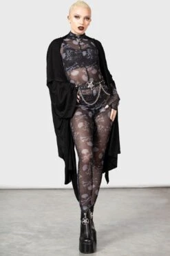 Horrorland Catsuit -Killstar Store HORRORLAND CATSUIT W E