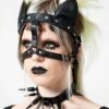 Hungry 4 You Headpiece -Killstar Store HUNGRY 4 U HEADPIECE W B