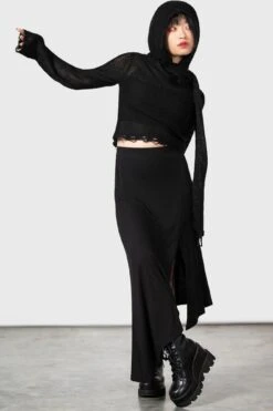 Ilayda Midi Skirt -Killstar Store ILAYDA MIDI SKIRT W C