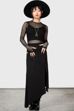 Ilayda Midi Skirt -Killstar Store ILAYDA MIDI SKIRT W F
