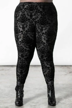 I'm Strange Leggings [PLUS] -Killstar Store I M STRANGE LEGGINGS PLUS D