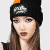 Jack O'Lantern Beanie -Killstar Store JACK O LANTERN BEANIE W B