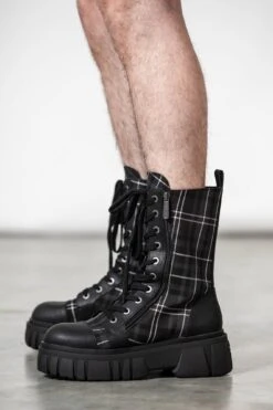 Kick The Bucket Boots [ASH TARTAN]