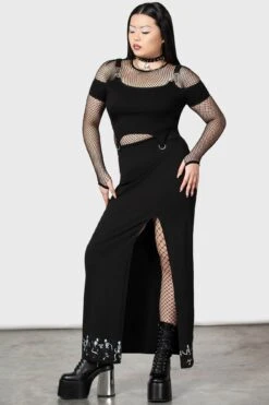 La Danse Maxi Skirt -Killstar Store LA DANSE MAXI SKIRT W E