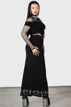 La Danse Maxi Skirt -Killstar Store LA DANSE MAXI SKIRT W F