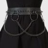 Learn From Miseries Belt -Killstar Store LEARN FROM MISERIES BELT W B