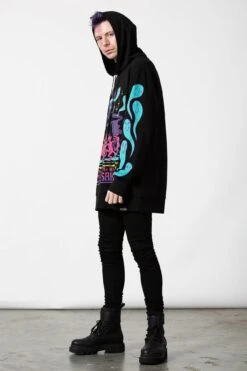 Let's Dance Pull-Over Hoodie -Killstar Store LETS DANCE PULL OVER HOODIE D
