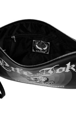 Life Is No Joke Makeup Bag -Killstar Store LIFE NO JOKE MAKEUP BAG H