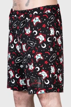 Lil Vampurr Long Shorts -Killstar Store LIL VAMPURR LONG SHORTS MENS D