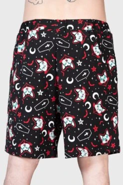 Lil Vampurr Long Shorts -Killstar Store LIL VAMPURR LONG SHORTS MENS E