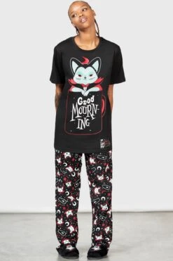 Lil Vampurr Lounge Pants -Killstar Store LIL VAMPURR LOUNGE PANTS W D