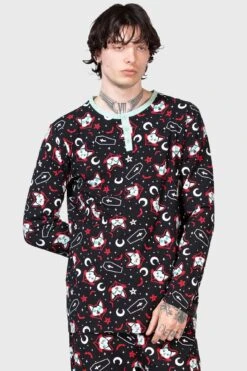 Lil Vampurr Lounge Top -Killstar Store LIL VAMPURR LOUNGE TOP MENS D