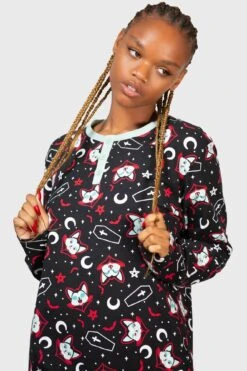Lil Vampurr Lounge Top -Killstar Store LIL VAMPURR LOUNGE TOP W E