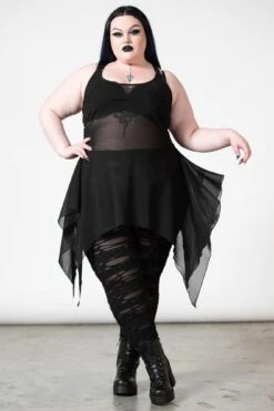 Lilith's Blood Mesh Tunic Vest [PLUS]