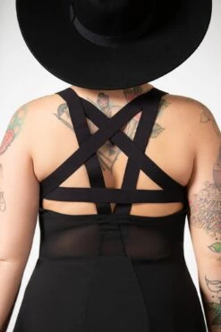 Lilith's Blood Mesh Tunic Vest -Killstar Store LILITHS BLOOD MESH TUNIC W H